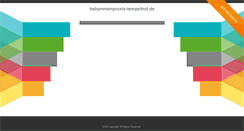 Desktop Screenshot of hebammenpraxis-tempelhof.de